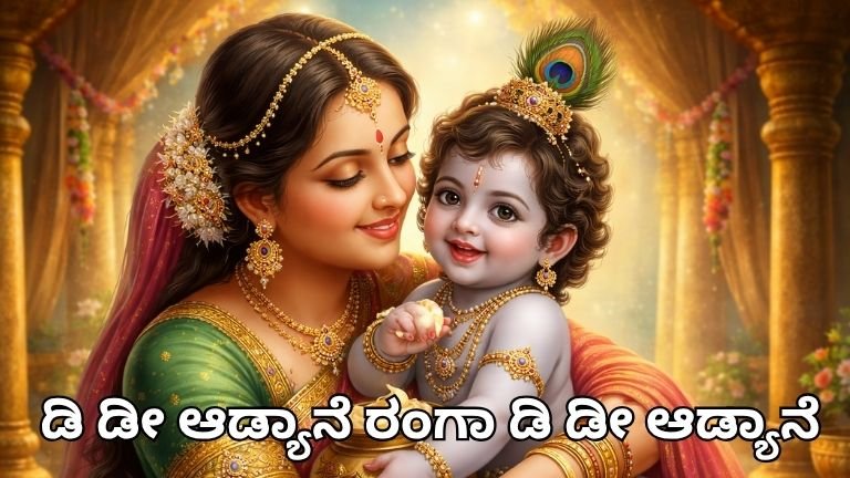 ಓಡಿ ಓಡಿ ಬಂದು ಹಣೆಗೆ ನೀಡಿ ನೀನೆ ಡಿಡಿಕ್ಕ್ – ಭಕ್ತಿಯ ಆನಂದದ ಪದ